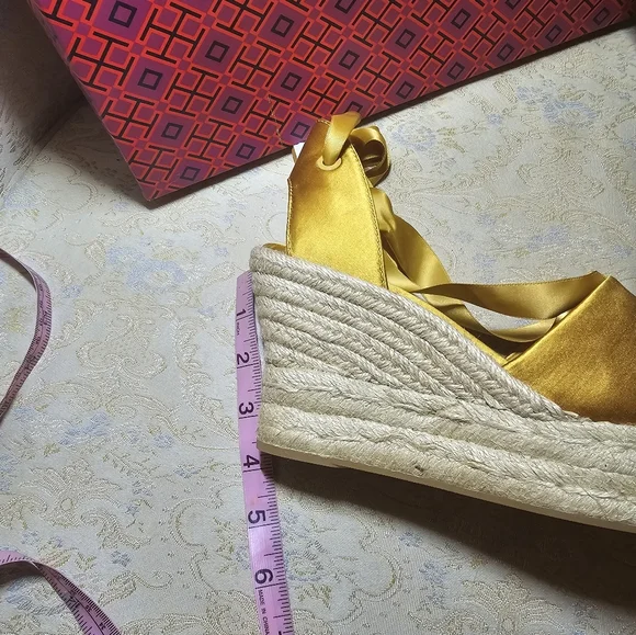Tory Burch Elisa Satin Espadrilles - Picture 7 of 7